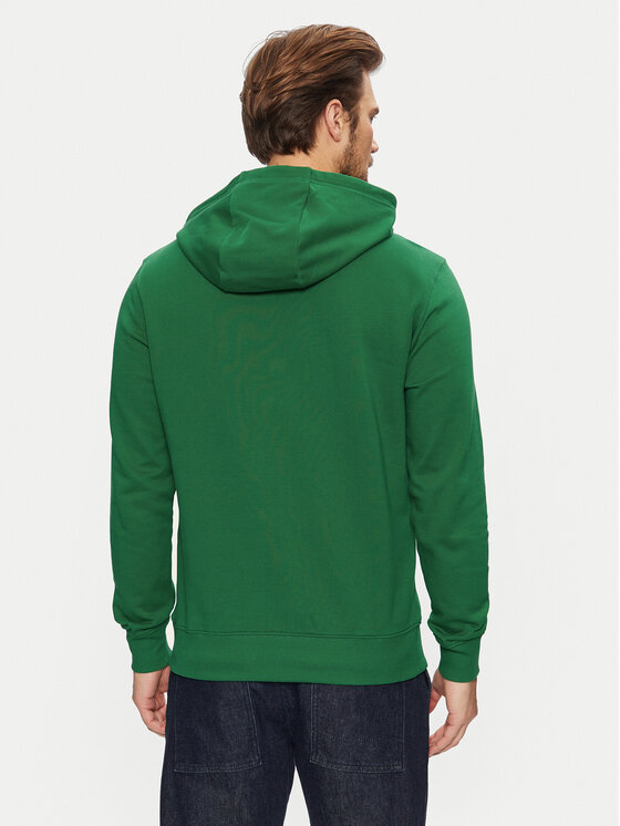 Tommy Hilfiger Tommy Hilfiger Bluză Essential MW0MW37235 Verde Regular Fit