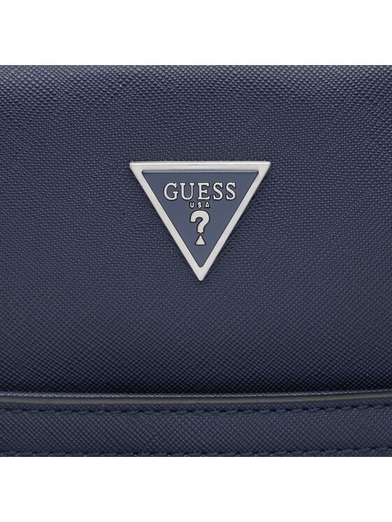 Guess Guess Ľadvinka Certosa Saffiano Smart HMECSA P3158 Tmavomodrá