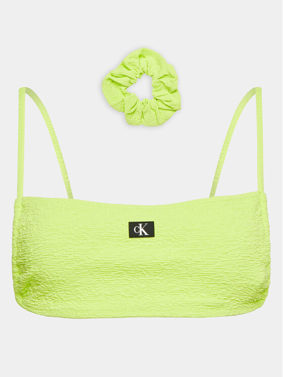 Calvin Klein Swimwear Calvin Klein Swimwear Vrchný diel bikín KW0KW02395 Zelená