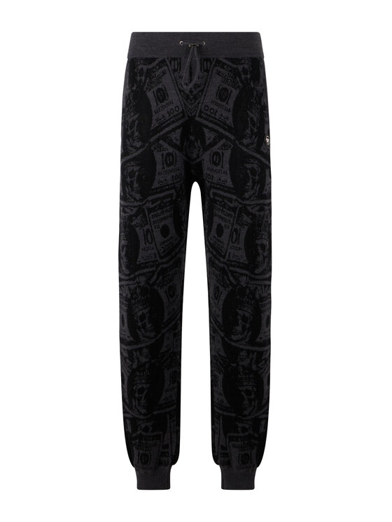 PHILIPP PLEIN PHILIPP PLEIN Jogger nohavice 31388 Čierna Jogger Fit