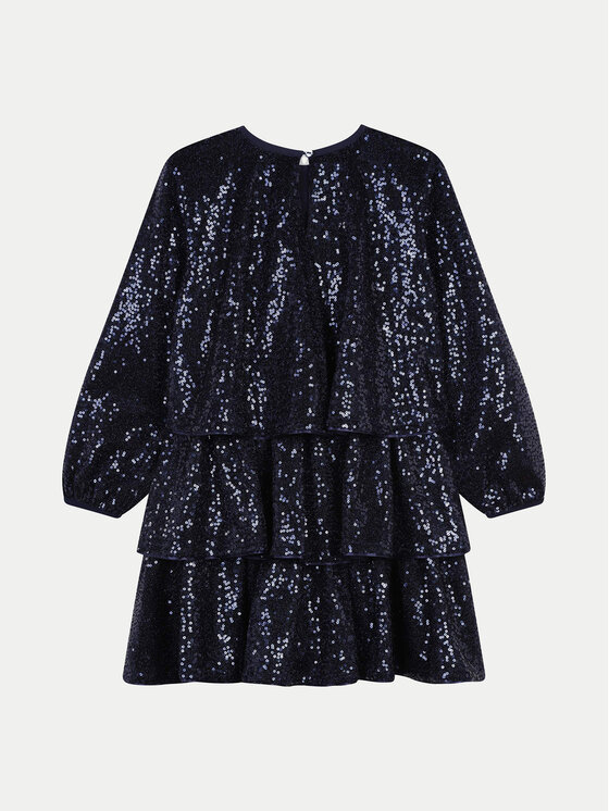 Billieblush Billieblush Sukienka codzienna U20646 Granatowy Regular Fit