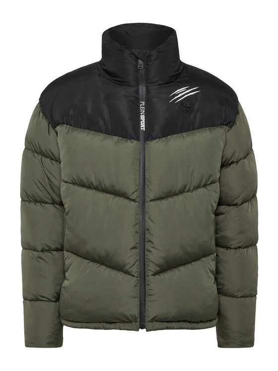 Plein Sport Plein Sport Giubbotto piumino 24023 Verde Regular Fit