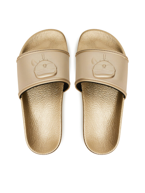 KARL LAGERFELD KARL LAGERFELD Natikače Kondo Maxi KL80819M Zlatna