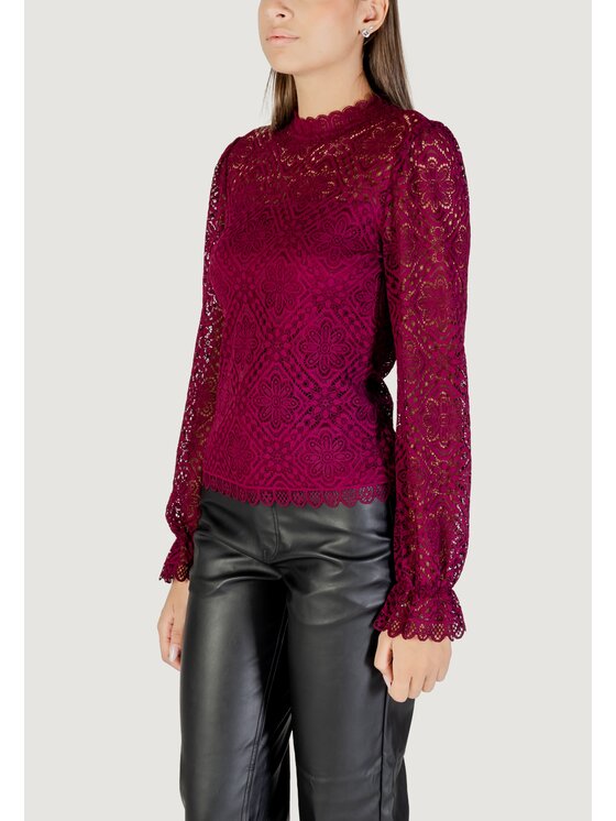 Morgan De Toi Morgan De Toi Camicia 242-TYRIA Rosso Casual Fit