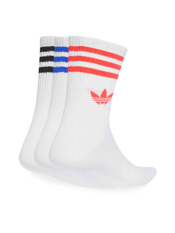 adidas adidas 3 pár uniszex hosszú szárú zokni 3-Stripes JV7404 Színes
