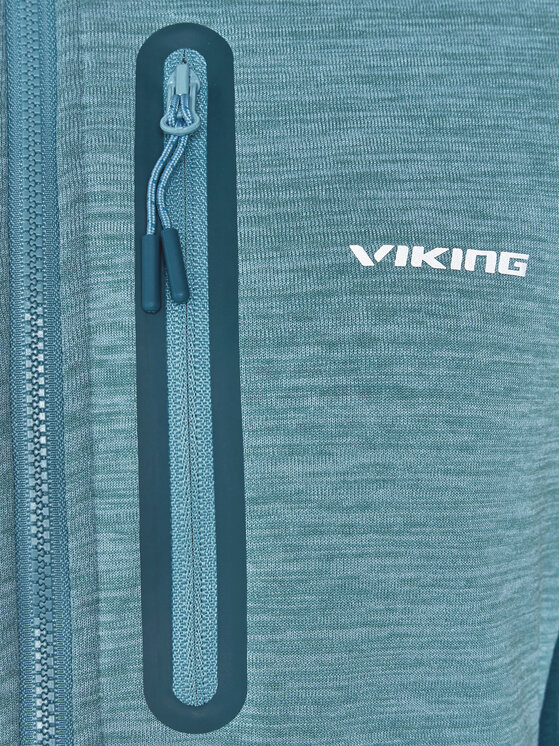 Viking Viking Felpa Delmore Hoodie 720/25/5584 Turchese Regular Fit