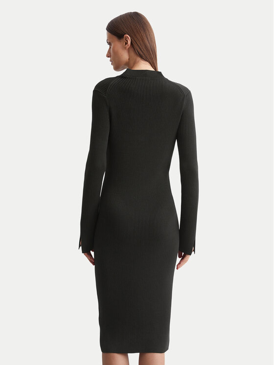 Marc O'Polo Marc O'Polo Rochie tricotată 409 5045 67097 Negru Slim Fit