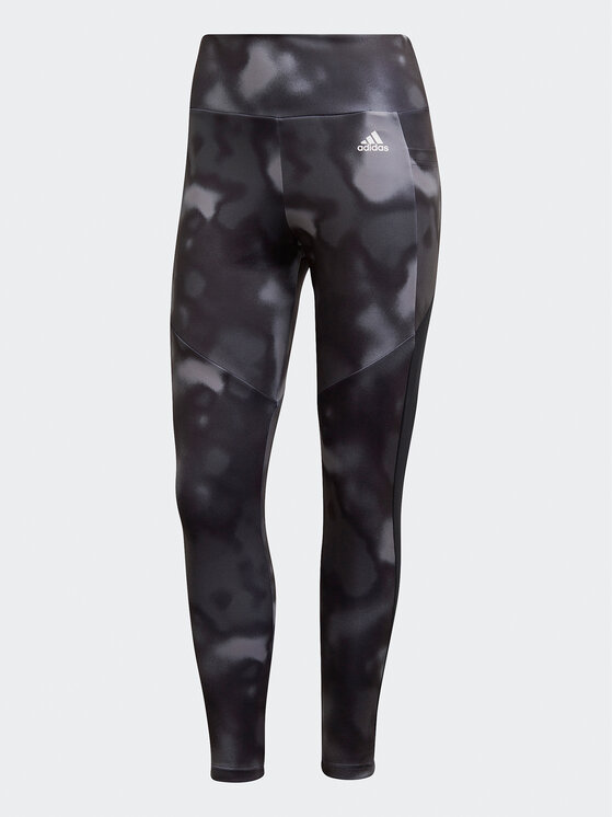 adidas adidas Leggings Designed To Move Allover Print 7/8 Leggings GD4652 Schwarz Fitted Fit
