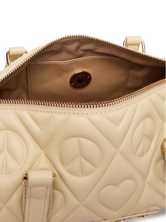 LOVE MOSCHINO LOVE MOSCHINO Torebka JC4265PP0PKQ0129 Kremowy