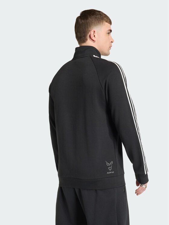 adidas adidas Bluza Juventus FC Originals Half Zip Czarny Regular Fit