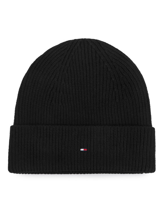 Tommy Hilfiger Tommy Hilfiger Mütze Flag AW0AW19102 Schwarz