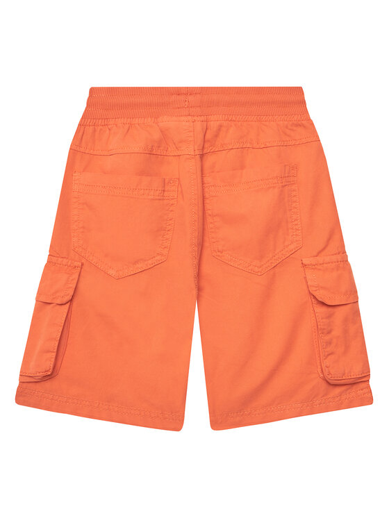 Coccodrillo Coccodrillo Bavlnené šortky WC5119501HBJ Oranžová Regular Fit
