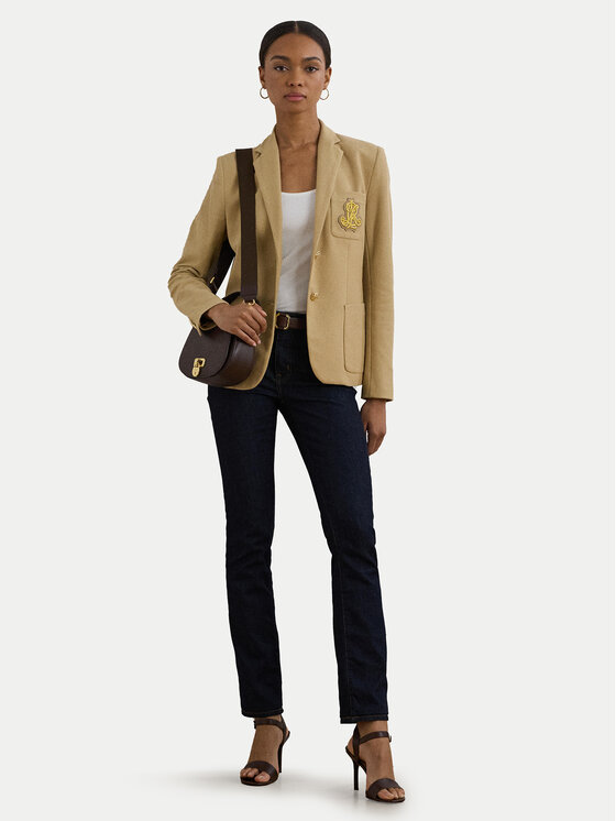 LAUREN RALPH LAUREN Lauren Ralph Lauren Marynarka 200797305013 Beżowy Regular Fit