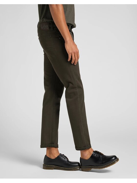Lee Lee Jeans DAREN ZIP FLY Verde Straight Fit