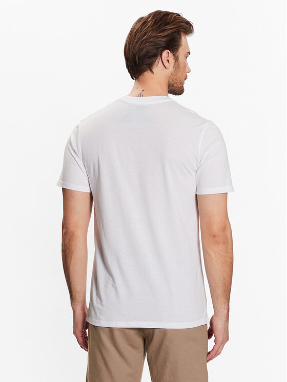 Helly Hansen Helly Hansen T-Shirt Nord Graphic 62979 Bílá Regular Fit