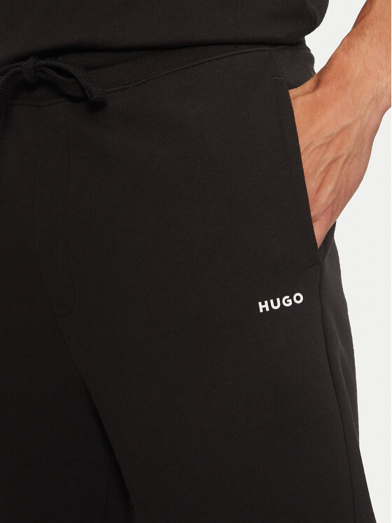 HUGO Hugo Spodnie dresowe Dayote 50489617 Czarny Regular Fit