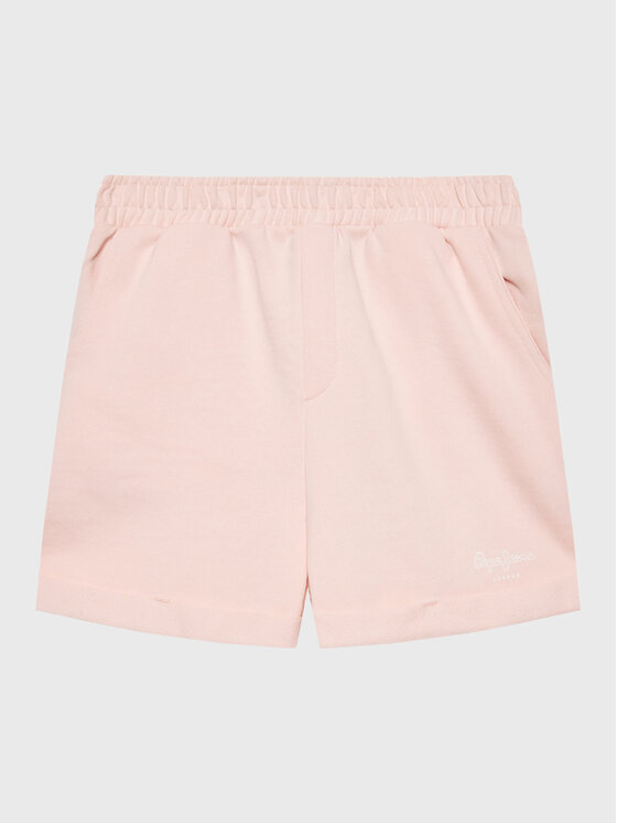 Pepe Jeans Pantaloni scurți sport Rosemary PG800731 Roz Regular Fit