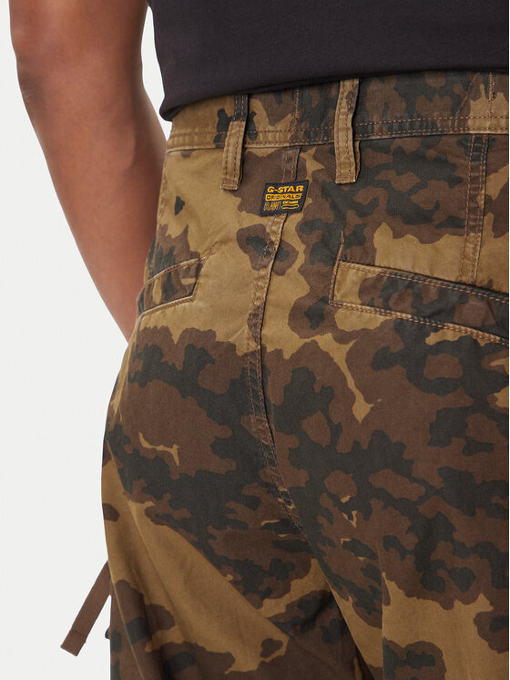 G-Star Raw G-Star Raw Текстилни панталони R-3N D25224-D553 Зелен Straight Fit