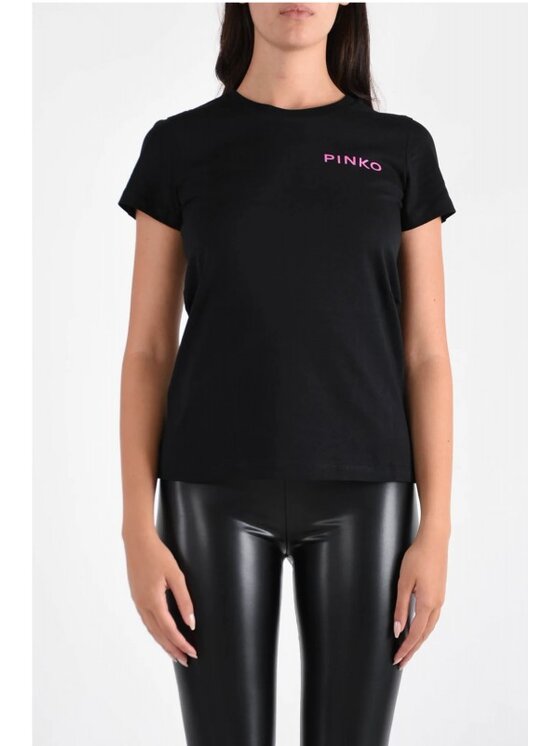 PINKO Pinko T-Shirt 100355 Černá Regular Fit