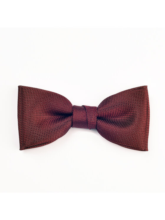 ELSNER ELSNER Παπιγιόν BUTTERFLY Z JEDWABNEGO ŻAKARDU A5067 Μπορντό