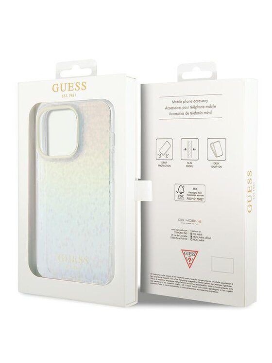 Guess Guess Etui na telefon iPhone 15 Pro Kolorowy