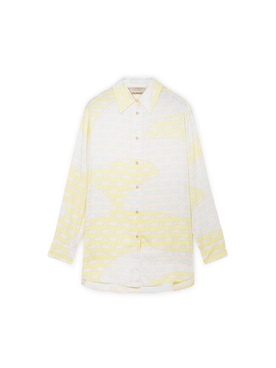 Trussardi Trussardi Koszula 5147A200678N0SE Turkusowy Regular Fit
