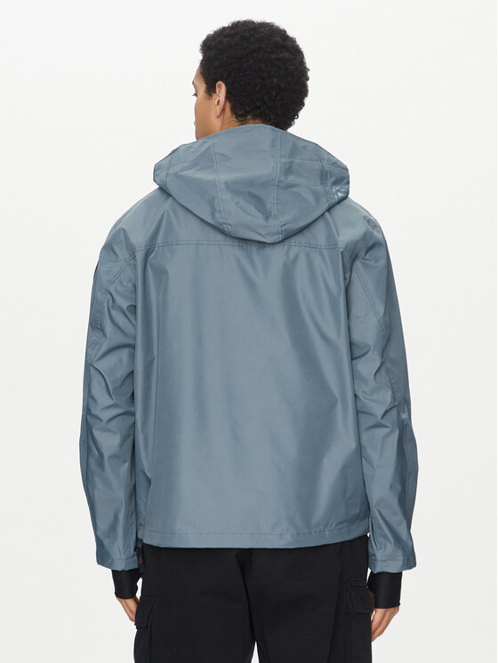 Napapijri Napapijri Kurtka anorak Rainforest Next Sum NP0A4ILW Niebieski Loose Fit