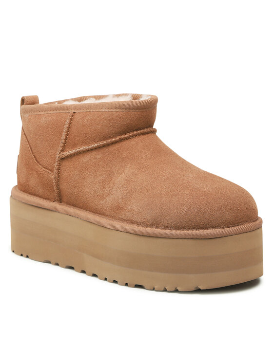 Ugg Ugg Снігоходи W Classic Ultra Mini Platform 1135092 Коричневий