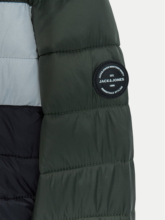 Jack & Jones Junior Jack & Jones Junior Kurtka zimowa Sprint 12258556 Khaki Regular Fit