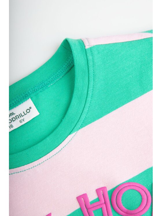Coccodrillo Coccodrillo T-Shirt WC6143203JGK-011 Zelená Regular Fit