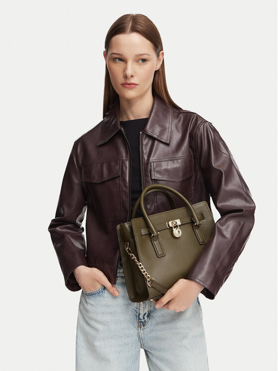 MICHAEL Michael Kors Ročna torba 30T6GNXS1L Zelena