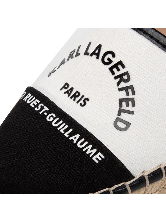 KARL LAGERFELD KARL LAGERFELD Espadrile KL80108 Alb