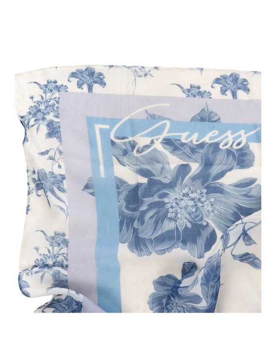 Guess Guess Foulard Bianca scarf Blu