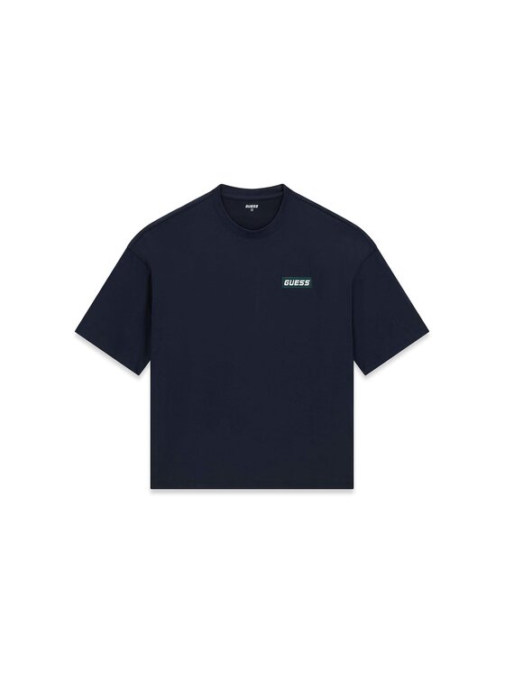 Guess Guess T-Shirt 183495 Modrá Classic Fit