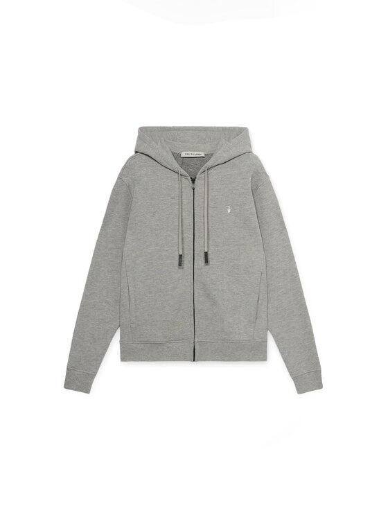 Trussardi Trussardi Felpa G8068500137N013 Grigio Regular Fit