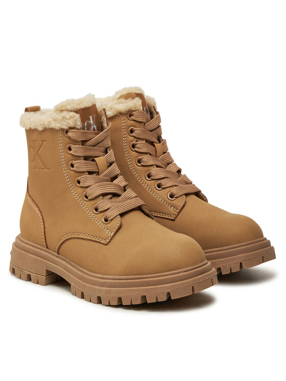 Calvin Klein Jeans Calvin Klein Jeans Trapper stila apavi V3A5-81020-1628 M Bēšs