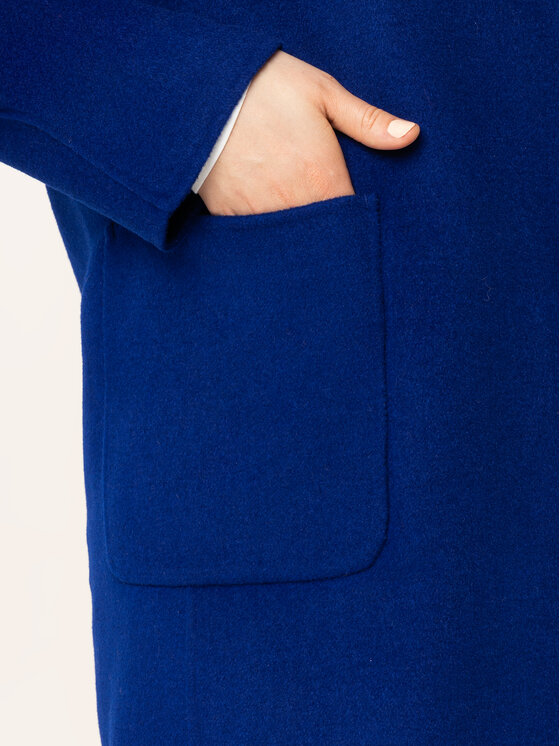 Persona by Marina Rinaldi Persona by Marina Rinaldi Вовняне пальто 1013059 Cиній Regular Fit