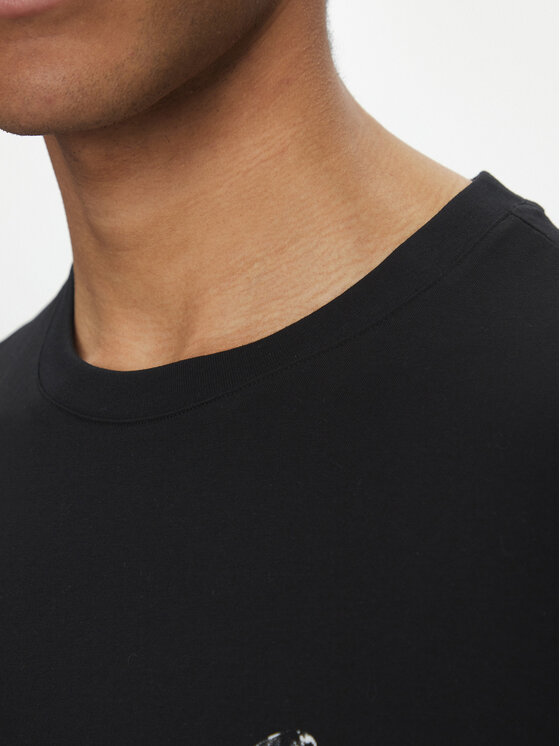 HUGO Hugo T-Shirt Deyladec 50530607 Czarny Oversize