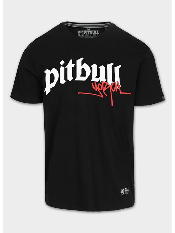 PITBULL PITBULL T-Shirt EL MUERTO Czarny Regular Fit