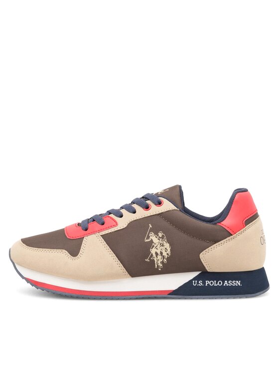 U.S. Polo Assn. U.S. Polo Assn. Сникърси NOBIL011M/CNH1 Каки