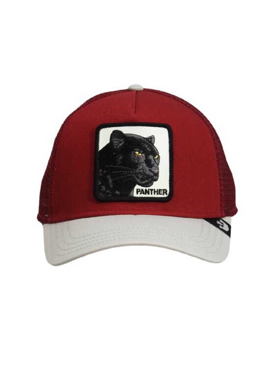 Goorin Bros Goorin Bros Czapka z daszkiem The Black Panther Maroon Trucker Czerwony