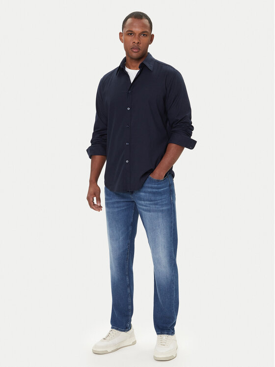 BOSS BOSS Hemd Relegant 50548959 Dunkelblau Regular Fit