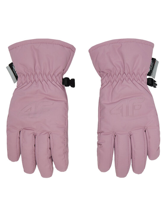 4F 4F Guanti da sci 4FJWAW24AFGLU130 Rosa