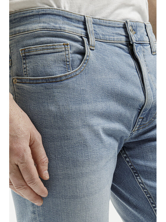 Cross Jeans Cross Jeans Jeansy C 132-149 Niebieski Straight Leg