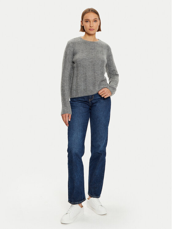 Mustang Mustang Sweter Lilly 1015414 Szary Regular Fit