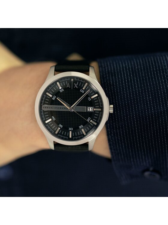 Armani Exchange Armani Exchange Pulkstenis Hampton AX2101 Melns