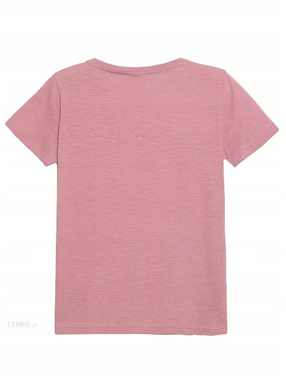 4F 4F T-Shirt H4Z22-TSD352-56S Różowy Standard Fit