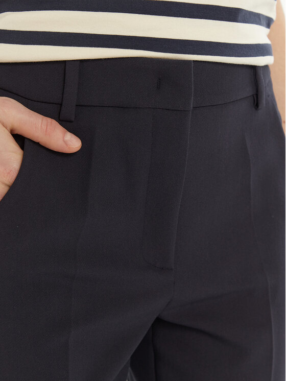 Weekend Max Mara Weekend Max Mara Pantaloni chino Rana 2515131031 Blu scuro Regular Fit