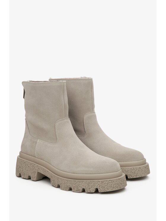 Estro Estro Μποτάκια ER00114211 Γκρι