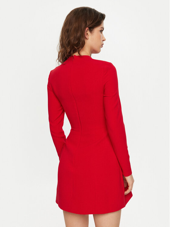 BARDOT BARDOT Коктейльна сукня Delphi 59527DB Червоний Regular Fit